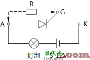 晶闸管测试的小电路图_晶闸管测试电路原理图_大功率可控硅好坏测试电路原理图解