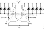 LED电路中的LED广告彩灯电路图