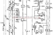 电源电路中的电动机过热断电保护电路原理图