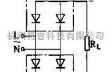 整流单元中的双臂整流模块单相桥式整流电路