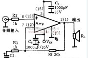 音频电路中的多功能LM1876功率放大电路-应用电路