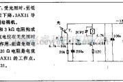 电源电路中的给棉机控制用的光电控制电路