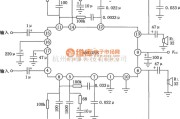 电子管功放中的AN102S双声道音频功率放大器的典型应用电路图