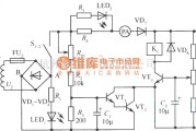 充电电路中的蓄电池自动充电器原理图