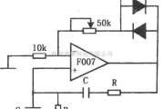 正弦信号产生中的F007构成的稳定的正弦波振荡器