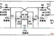 电源电路中的一款电池供电的闪光灯电路图