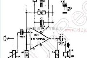 线性放大电路中的采用KMI1895N的小型放大器电路