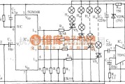 灯光控制中的5GM168“鸳鸯跳跃”循环彩灯伴鸟鸣声控制电路