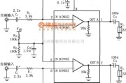 耳机放大中的LM4808用于双声道耳机放大器的典型电路图