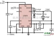 稳压电源中的LT3976降压型开关稳压电路