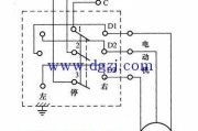 倒顺开关正反转接线原理图_倒顺开关控制电动机正反转接线图