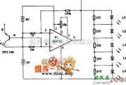 LED电路中的照度计电路图