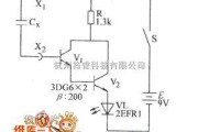 专用测量/显示电路中的电容检测电路图