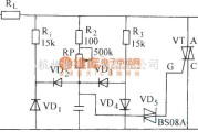 晶闸管控制中的双向晶闸管控制感性负载电路