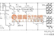 灯光控制中的LC182音频压控圣诞树彩灯控制电路