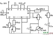 仪器仪表中的用于消除低频时表针抖动现象的频率计电路图