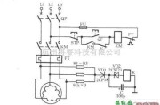 保护电路中的三角形接法电机零序电压继电器断相保护电路图