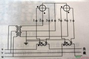 三相三线电度表接线图，三相三线电度表接线图解