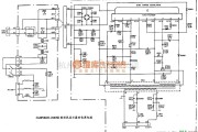 显示器电源中的SAMPO KDS-1300NE型彩色显示器的电源电路图