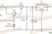 稳压电源中的MIC29150-12构成的具有宽输入电压范围的稳压器电路