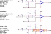 运算放大电路中的运算多反馈滤波器电路图