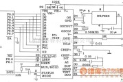 单片机制作中的由12位双积分A/D转换器ICL7109与8031单片机构成的接口电路图