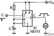 555接成单稳态触发器电路