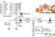 仪器仪表中的RTC-4553引脚及其外围电路图