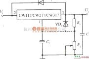 电源电路中的可调集成稳压电源的标准电路