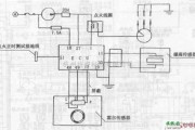 长安中的长安奥拓轿车发动机点火系统电路图