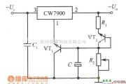 稳压电源中的具有温度补偿的可调输出集成稳压电源电路图