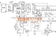 语音电路中的音量渐增式关门提醒器(CD4017、LM386)电路图