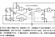 灯光控制中的触摸式单片闪光-蜂鸣器电路图