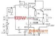 电源电路中的由μA723构成的0～20V可调稳压电源电路