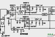 电源电路中的数字显示电源电路