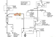 马自达中的马自达95TAURUS(3.8L)起动电路图