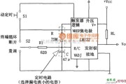 定时控制中的使用LM122的1小时定时器电路图