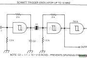 基础电路中的斯米特触发振荡电路