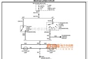 马自达中的mazda　倒车灯电路图