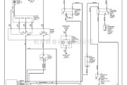 马自达中的马自达95MONTERO空调系统电路图
