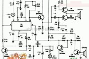 自动控制中的超声波移动物体检测装置电路图