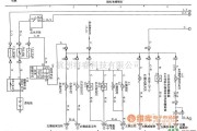 一汽中的威驰尾灯和照明灯电路图