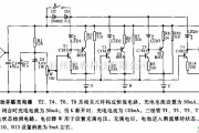 充电电路中的自动并联充电器电路图