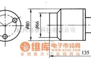 超声波传感器中的CZG－GD－500系列紫外线火焰传感器外形电路图