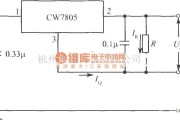 电源电路中的用三端固定输出集成稳压器组成的恒流源电路