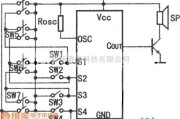 语音电路中的HY8000A八段语音电路原理电路图