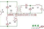 电源电路中的绕组复位正激变换器电路原理图