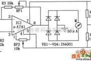 仪器仪表中的改变电流表灵敏度的环境噪声监测仪电路图