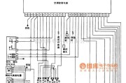 奔驰中的BENZ 300SE/300SEL空调电路图