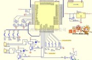 遥控电路中的安吉尔饮水机，三星57C2304，带LCD显示电路图